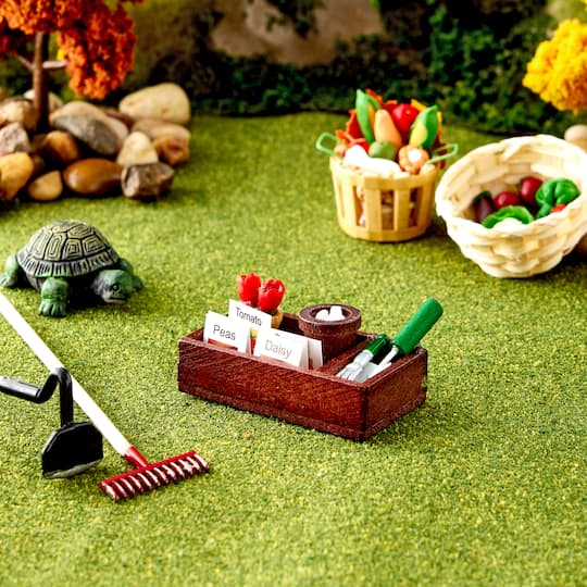 Miniatures Flower Gardening Box by ArtMinds™